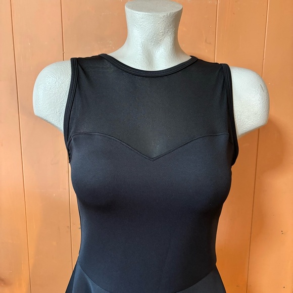 NWT A&F Abercrombie & Fitch Black Skater Dress M - Picture 5 of 10